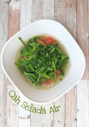 Foto resep Cah Selada Air