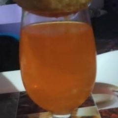 A picture of Panipuri shots.