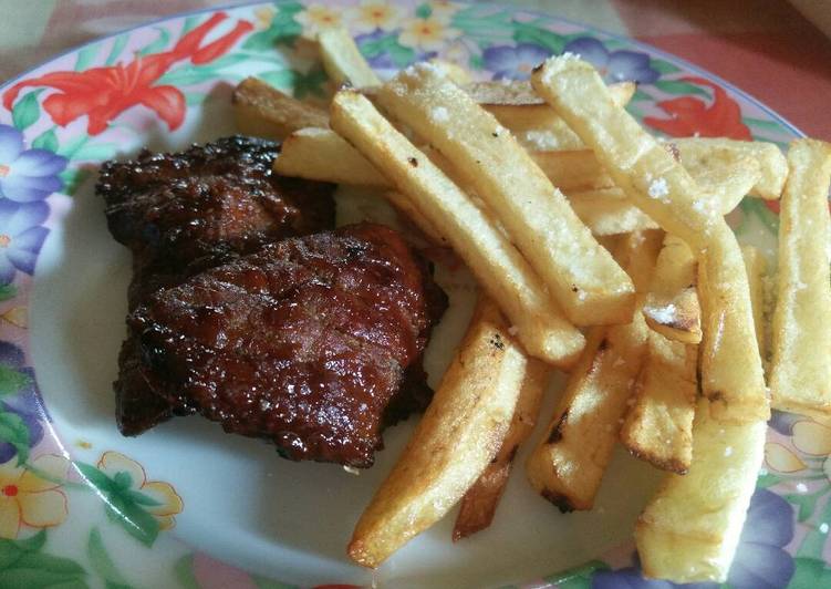 Daging steak ala ala