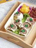 Roll banana roti tawar