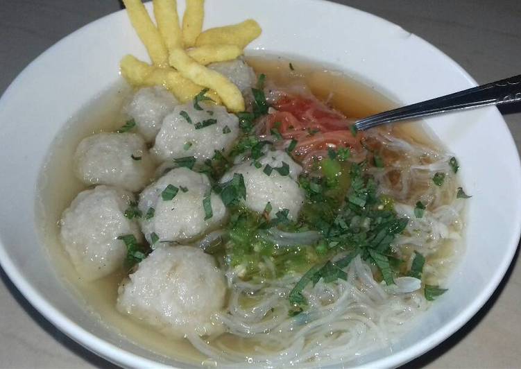 Anti Ribet, Bikin Bakso ayam maknyuss 😋 Bahan Sederhana