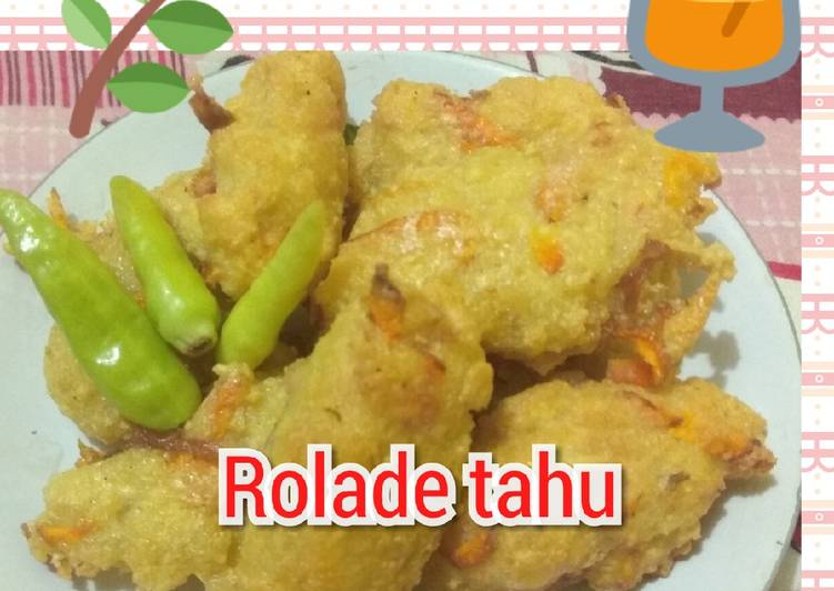 Rolade Tahu Simpel (tahu wortel)