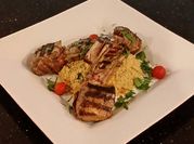 A picture of herb lamb chops