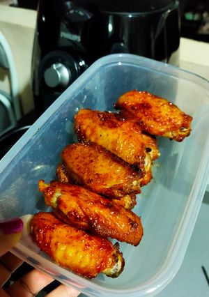 รูปของ ปีกไก่หมักสไปซี่วิง Air fryer