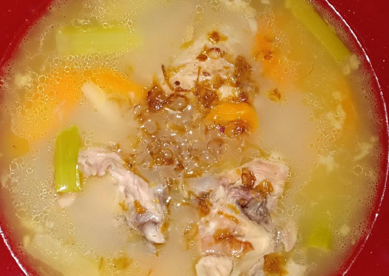 Sop Ayam Rumahan