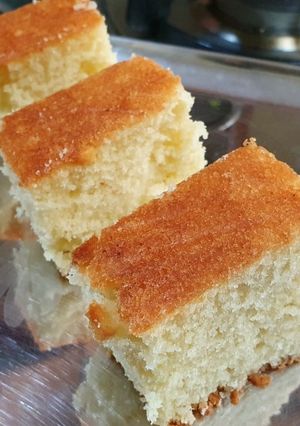 A picture of Vanilla Sponge Cake.