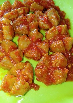 Foto resep Bakso goreng balado
