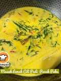 👩‍🍳Masak Lemak Cili Padi Pucuk Paku Ikan Kurau Masin