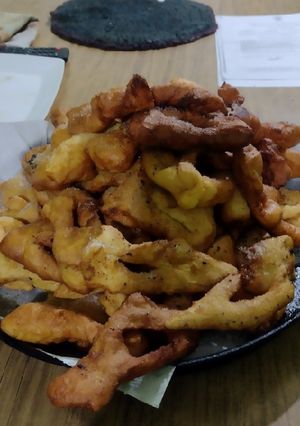 Una foto de Cómo hacer Calzones rotos (torta frita de zapallo)