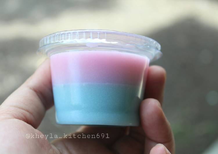 Resep masakan Agar-agar Santan 100 cup | Langkah Membuat Agar-agar Santan 100 cup Yang Anti Gagal