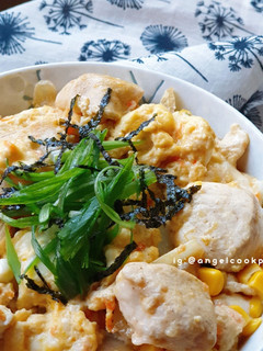 🐣抗衰老雞胸肉親子丼 的食譜成品照片