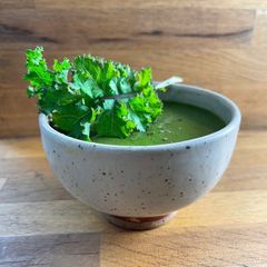 A picture of Super Greens Soup 🌱.