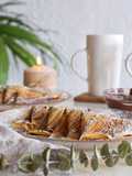 Crepes rellenos de chocolate y plátano