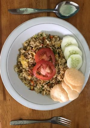 Foto resep Nasgor kampung ikanteri