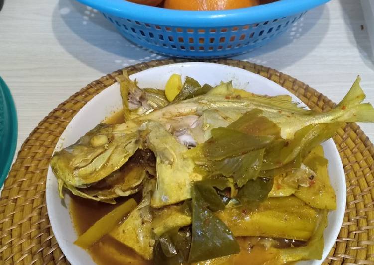 Resep Ikan Kwe Kuah Nanas 🍍, Enak