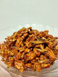 Foto resep Crunchy orek teri tempe