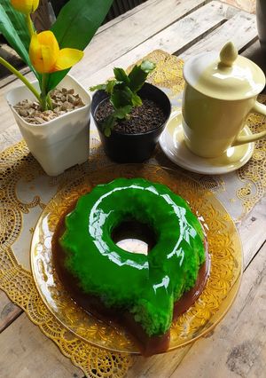 Foto resep Puding lumut coklat ekonomis