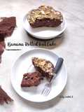 Banana Rolled Oat Cake