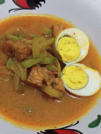 Easy Steps to Make 4. Lodeh Labu Siam the So Delicious Tasty