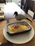 Souflé de pollo Gratinado