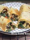 Wrap Ayam Baby Spinach
