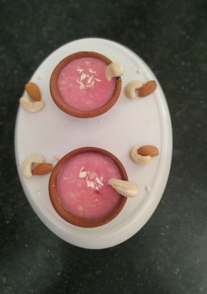 A picture of Rose Rabdi Kuhllad Kulfi.