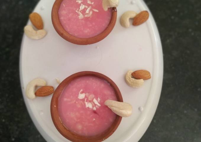 Easiest Way to Make Award-winning Rose Rabdi Kuhllad Kulfi