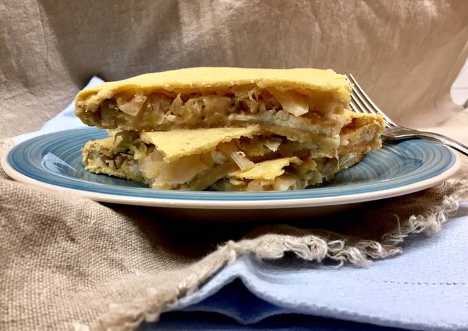 Modo semplice a Fai  Perfetto Focaccia rustica con verza e crema ai formaggi