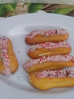 Foto resep Blueberry cream soes