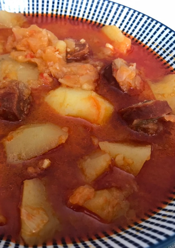Una foto de Patatas a la Riojana Mambo