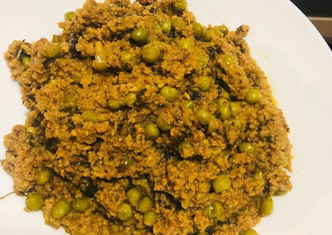 Recipe of Any-night-of-the-week Keema Mattar