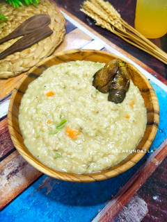 Foto resep Bubur Nasi Hati Ayam MPASI