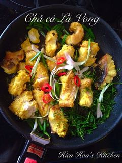Hình của món Chả cá Lã Vọng.