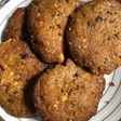 Keto cranberries nut cookies