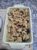 Crumble pomme 🍏 et cerise 🍒