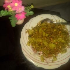 A picture of Kanda Batata Poha.
