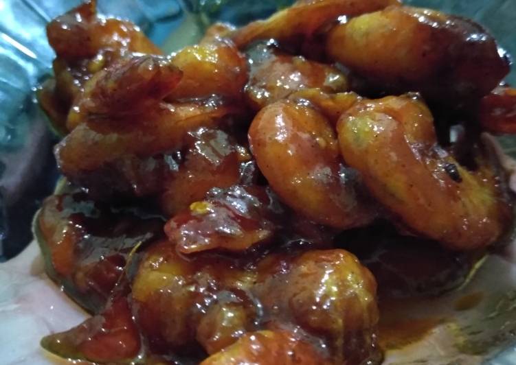 6 Resep: Udang goreng saus lava Anti Ribet!