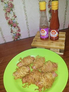 Foto resep Mie gulung sosis