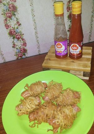 Foto resep Mie gulung sosis