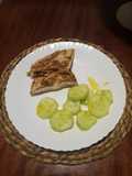 Quesadilla de pollo asado