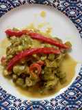 Habichuelas con zucchini