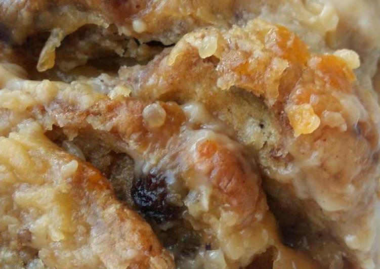 Recipe of Any-night-of-the-week Vickys Hot Cross Bread &amp; Butter Pudding, GF DF EF SF NF