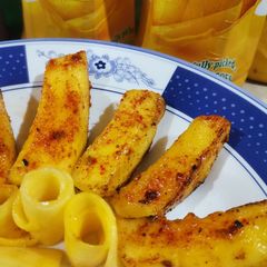 A picture of Fried chilli mango.