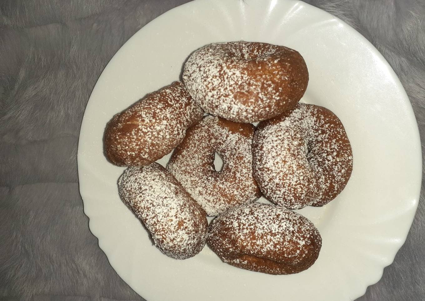 No rolling pin mini donuts