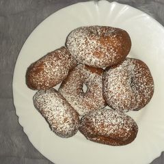 A picture of No rolling pin mini donuts.