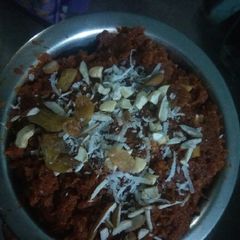 A picture of Sweet Dish- Gajar ka halwa.