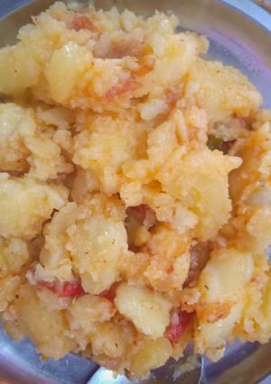 A picture of Potato veg for vart.
