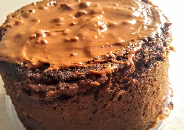 Bagaimana Membuat Mini peanut butter chocolate cake 5 menit yang Bisa Manjain Lidah