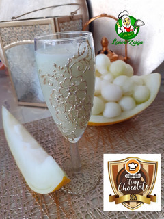 A picture of Melon juice.