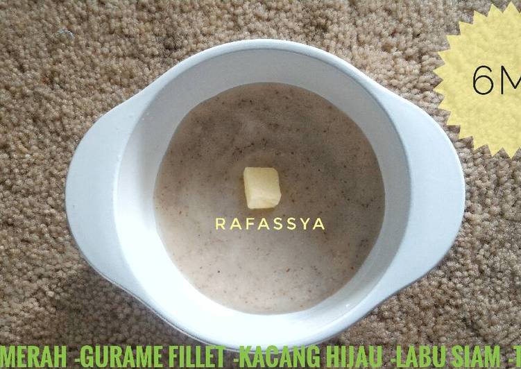 Mpasi 6bulan menu 4 bintang